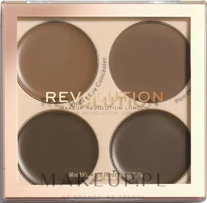Paleta korektorów - Makeup Revolution Base — Zdjęcie C13-C16