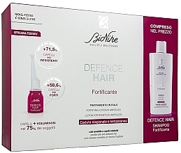 Kup Zestaw - BioNike Defense Hair Fortificante Set (h/lot/6ml*21 + shampoo/200ml)