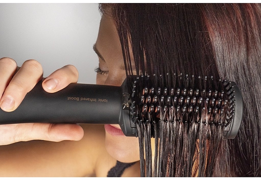 Szczotka do włosów na gorące powietrze - Concept Hot Air Brush Elite Ionic Infrared Boost — Zdjęcie N4