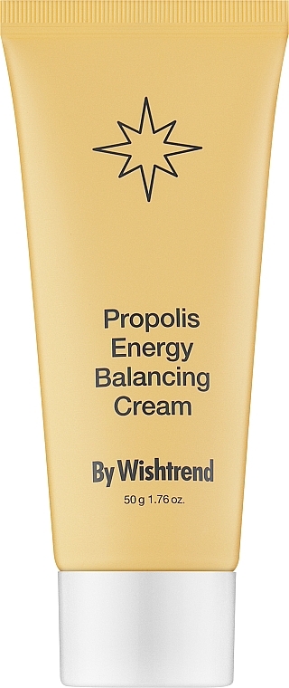 Balansujący krem propolisowy do cery wrażliwej i problematycznej - By Wishtrend ropolis Energy Balancing Cream — Zdjęcie N1