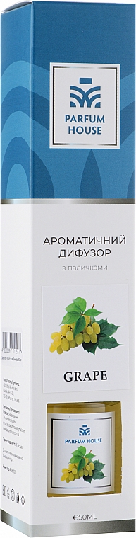 Dyfuzor zapachowy Winogrono - Parfum House Grape — Zdjęcie N1