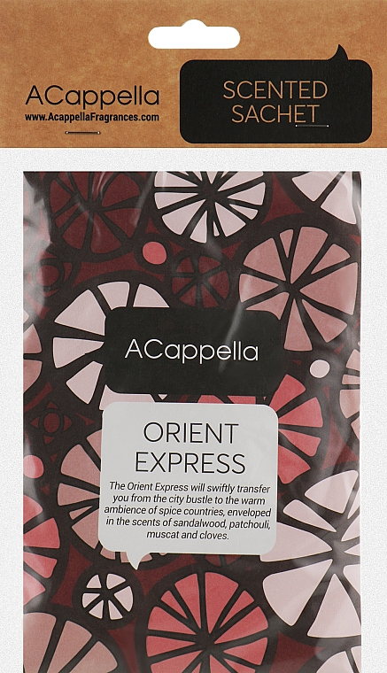 ACappella Orient Express - Saszetka zapachowa — фото N1
