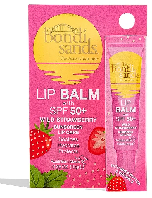 Balsam do ust z filtrem przeciwsłonecznym - Bondi Sands Sunscreen Lip Balm SPF50+ Wild Strawberry — Zdjęcie N3