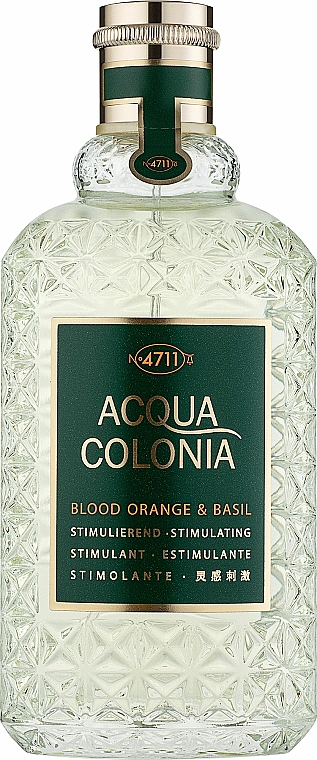 Maurer & Wirtz 4711 Acqua Colonia Blood Orange & Basil - Woda kolońska — Zdjęcie N1