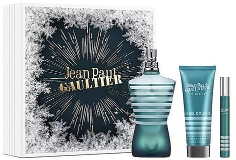 Jean Paul Gaultier Le Male - Zestaw (edt/125ml + edt/10ml + sh/gel75ml) — Zdjęcie N1