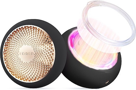 Urządzenie do odmładzania i głębokiego nawilżenia skóry - Foreo UFO 3 Deep Hydration Face Device Black — Zdjęcie N2