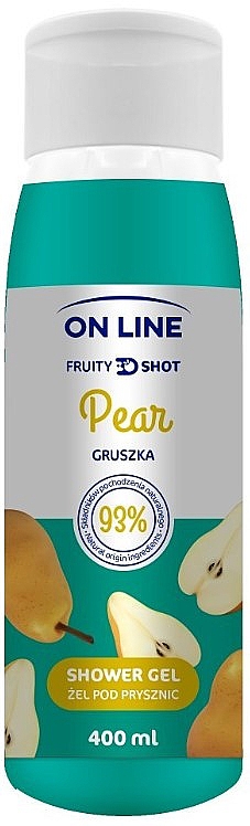 Żel pod prysznic Gruszka - On Line Pear Shower Gel — Zdjęcie N1