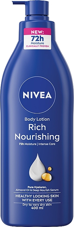 Odżywcze mleczko do ciała - NIVEA Nourishing Body Milk — Zdjęcie N1