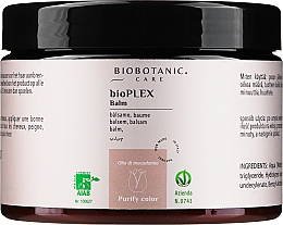 Rewitalizujący balsam do włosów - BioBotanic bioPLEX Balm — Zdjęcie N3