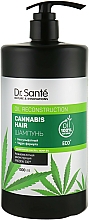 Szampon do włosów dodający objętości - Dr Sante Cannabis Hair Shampoo — Zdjęcie N2