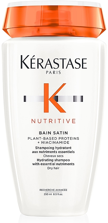 Szampon odżywczy do włosów lekko suchych i wrażliwych - Kérastase Nutritive Bain Satin 1 Exceptional Nutrition Shampoo — Zdjęcie N5