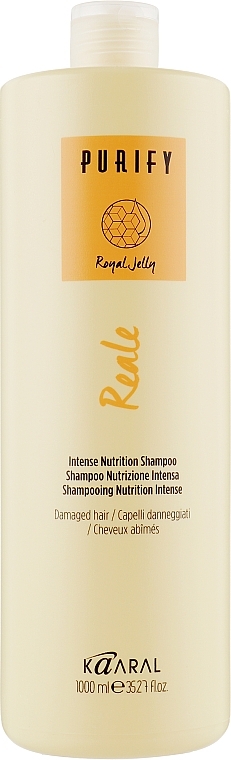 Intensywnie nawilżający szampon - Kaaral Purify Reale Shampoo — Zdjęcie N3