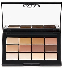 Paleta do konturowania twarzy + pędzel - LORAC PRO Conceal & Contour Palette & Makeup Brush — Zdjęcie N2