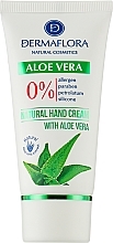 Krem do rąk Aloe Vera - Dermaflora Natural Hend Cream Aloe Vera — Zdjęcie N1