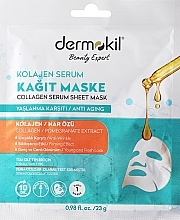Kup Maska w płachcie serum z kolagenem - Dermokil Clay & Collagen Serum Sheet Mask