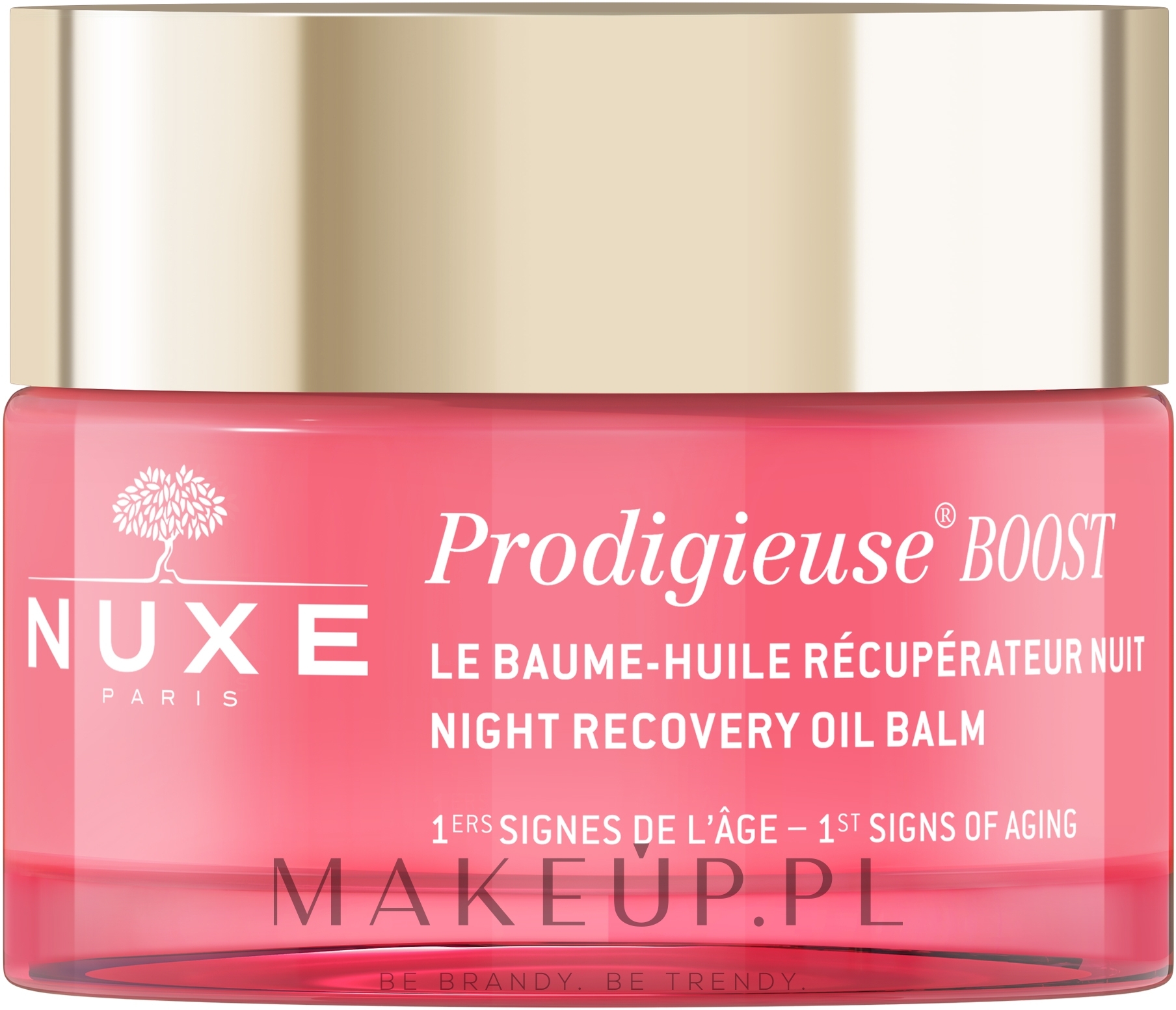 Odbudowujący balsam do twarzy na noc - Nuxe Prodigieuse Boost Night Recovery Oil Balm — Zdjęcie 50 ml