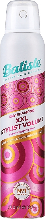 Suchy szampon zwiększający objętość włosów - Batiste XXL Stylist Volume Dry Shampoo — Zdjęcie N2