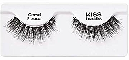 Sztuczne rzęsy na pasku magnetycznym - Kiss Magnetic Lashes Double Strength KMEL 05 Crowd Pleaser — Zdjęcie N2