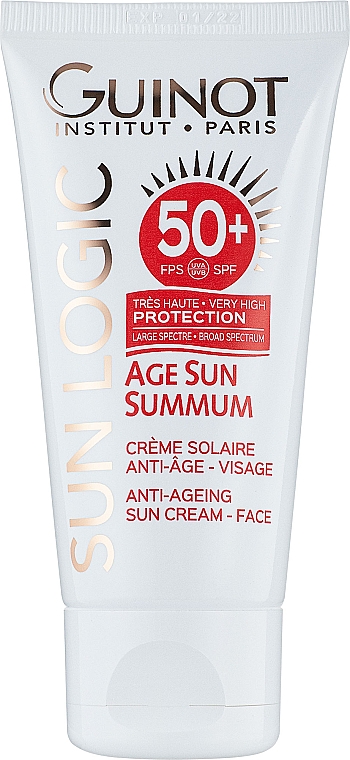 Przeciwstarzeniowy krem ​​przeciwsłoneczny - Guinot Age Sun Summum Anti-Ageing Sun Cream SPF50 — Zdjęcie N1