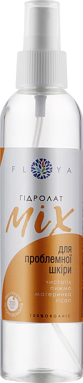 Hydrolat-mix Dla skóry problematycznej - Floya — Zdjęcie N3