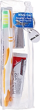 Kup Zestaw do zębów - White Glo Travel Pack (t/paste/24g + t/brush/1 + t/pick/8)