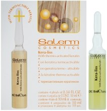 Kup Balsam z keratyną w ampułkach do łatwego rozczesywania włosów - Salerm Kera-Liss With Repairing Keratin