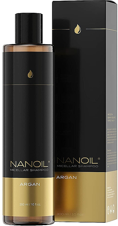 Szampon micelarny z olejkiem arganowym - Nanoil Argan Micellar Shampoo — Zdjęcie N1