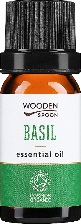 Olejek eteryczny Bazylia - Wooden Spoon Basil Essential Oil — Zdjęcie N1