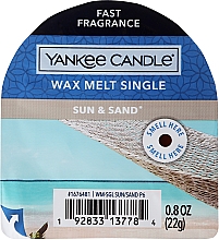 Wosk zapachowy - Yankee Candle Classic Wax Sun & Sand  — Zdjęcie N1
