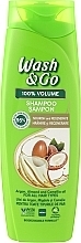 Kup Szampon z olejkiem arganowym, migdałowym i rumiankowym do wszystkich rodzajów włosów - Wash&Go