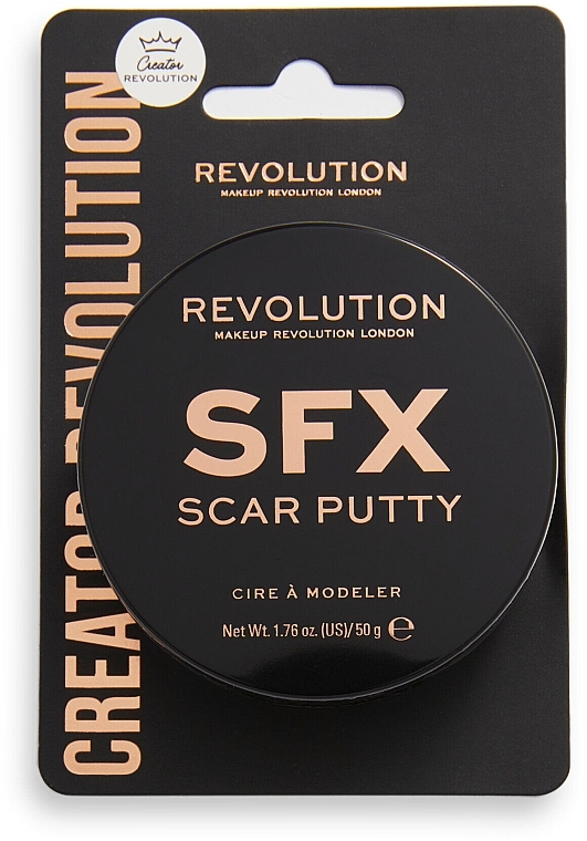 Pasta do charakteryzacji - Makeup Revolution Creator Revolution SFX Scar Putty  — Zdjęcie N2