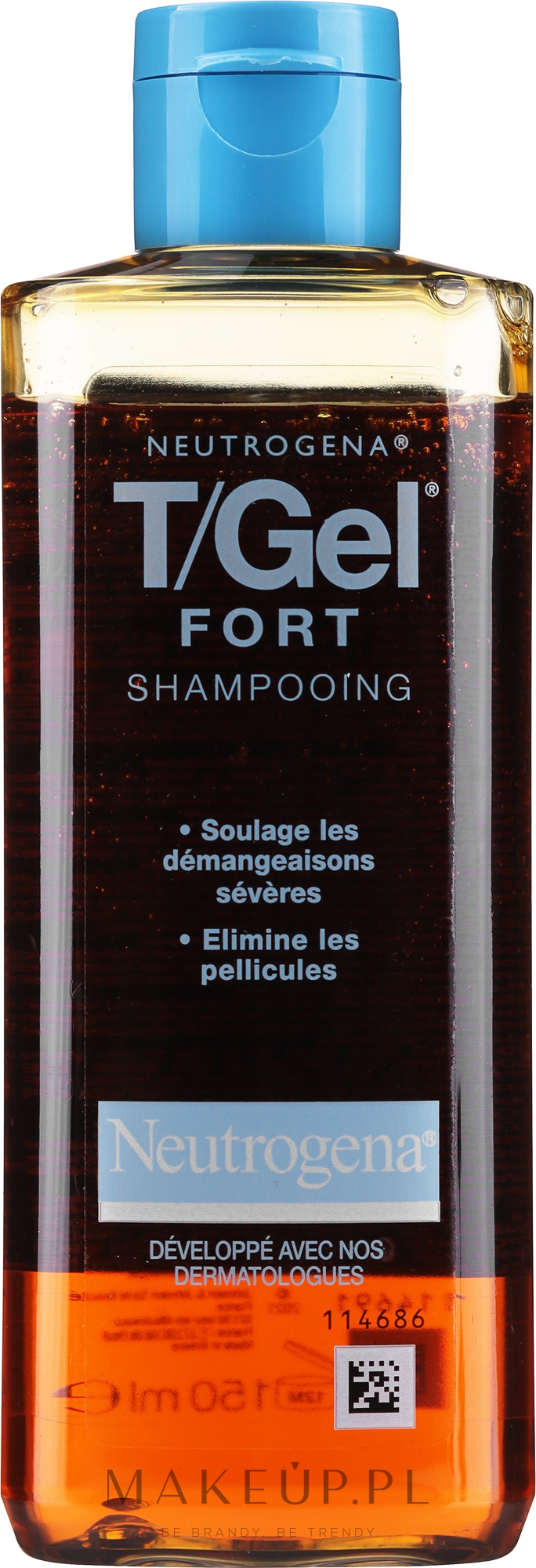 Szampon do włosów - Neutrogena T/gel Fort Shampooing — Zdjęcie 150 ml