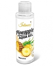 Lubrykant ananasowy w żelu na bazie wody - Intimeco Pineapple Aqua Gel — Zdjęcie N1