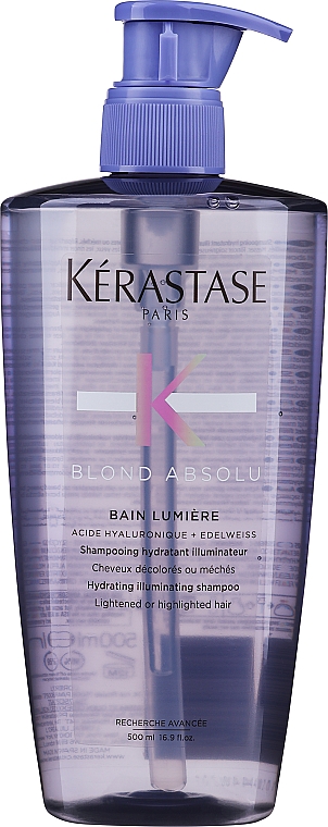 Nawilżająca kąpiel rozświetlająca do włosów blond - Kérastase Blond Absolu Bain Lumiére Shampoo — Zdjęcie N2
