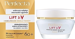 Odbudowujący krem liftingujący na dzień i na noc - Perfecta Lift 3-V 3% Trio-V-Lift Complex 60+ — Zdjęcie N1