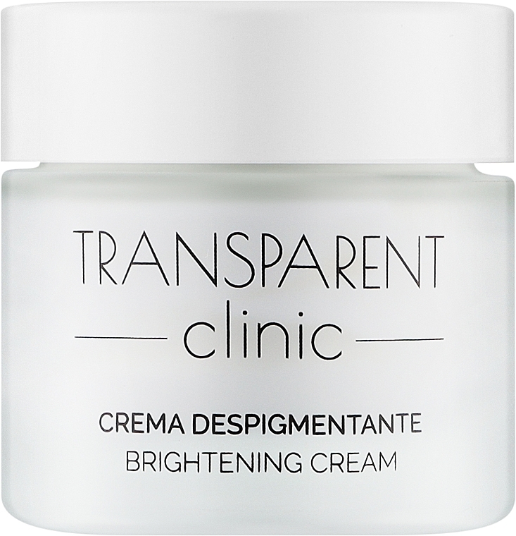 Rozjaśniający krem do twarzy - Transparent Clinic Brightening Cream — Zdjęcie N1