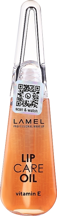 Olejek do ust z witaminą E - LAMEL Make Up Lip Care Oil — Zdjęcie N1