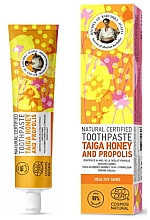 Kup Naturalna pasta do zębów z miodem i propolisem z tajgi - Receptury Babci Agafii