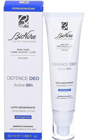 Dezodorant w kremie Aktywny 96h - BioNike Defense Deo Active Care 96h — Zdjęcie N1