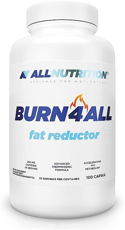 Spalacz tłuszczu - Allnutrition Burn4All Fat Reductor — Zdjęcie N1