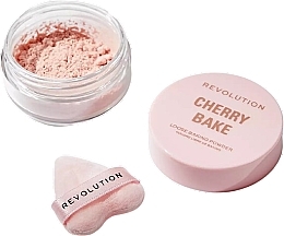 Kup Sypki puder - Makeup Revolution Y2K Baby Cherry Bake Loose Powder And Puff