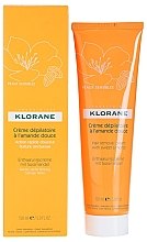 Krem do depilacji z olejem ze słodkich migdałów - Klorane Hair Removal Cream — Zdjęcie N1
