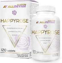 WYPRZEDAŻ Suplement hormonalny dla kobiet, tabletki - AllNutrition AllDeynn HappyRose * — Zdjęcie N1