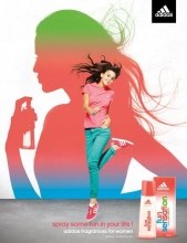 Adidas Fun Sensations - Perfumowany dezodorant z atomizerem — фото N2
