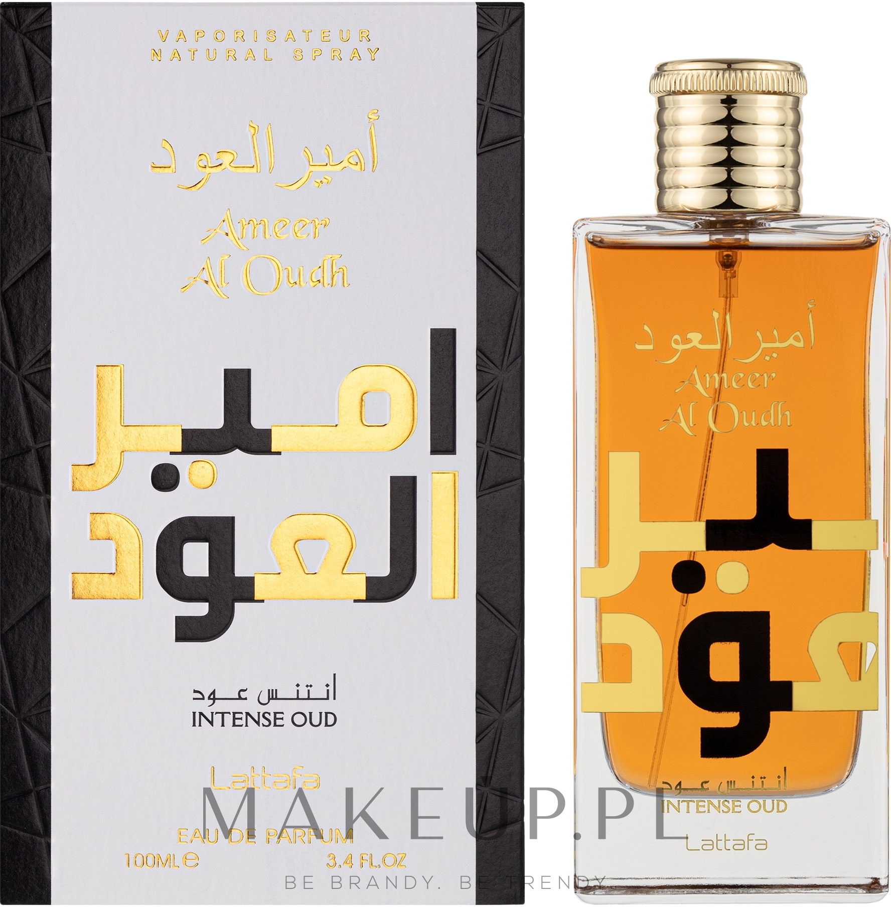 Lattafa Perfumes Ameer Al Oudh Intense Oud - Woda perfumowana — Zdjęcie 100 ml