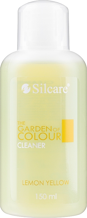 Cleaner do paznokci - Silcare The Garden of Colour Colour Cleaner Lemon Yellow — Zdjęcie N1