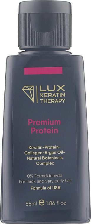 Keratynowy krem prostujący włosy - Lux Keratin Therapy Premium Protein