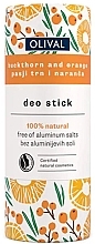 Naturalny dezodorant Rokitnik i pomarańcza - Olival Deo Stick — Zdjęcie N1