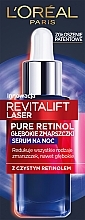 Serum na noc z retinolem na głębokie zmarszczki - L'Oreal Paris Revitalift Laser Pure Retinol Night Serum — Zdjęcie N4