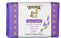 Mydło z ekstraktami z malwy i nagietka - L'Amande Vegetable Soap — Zdjęcie N1